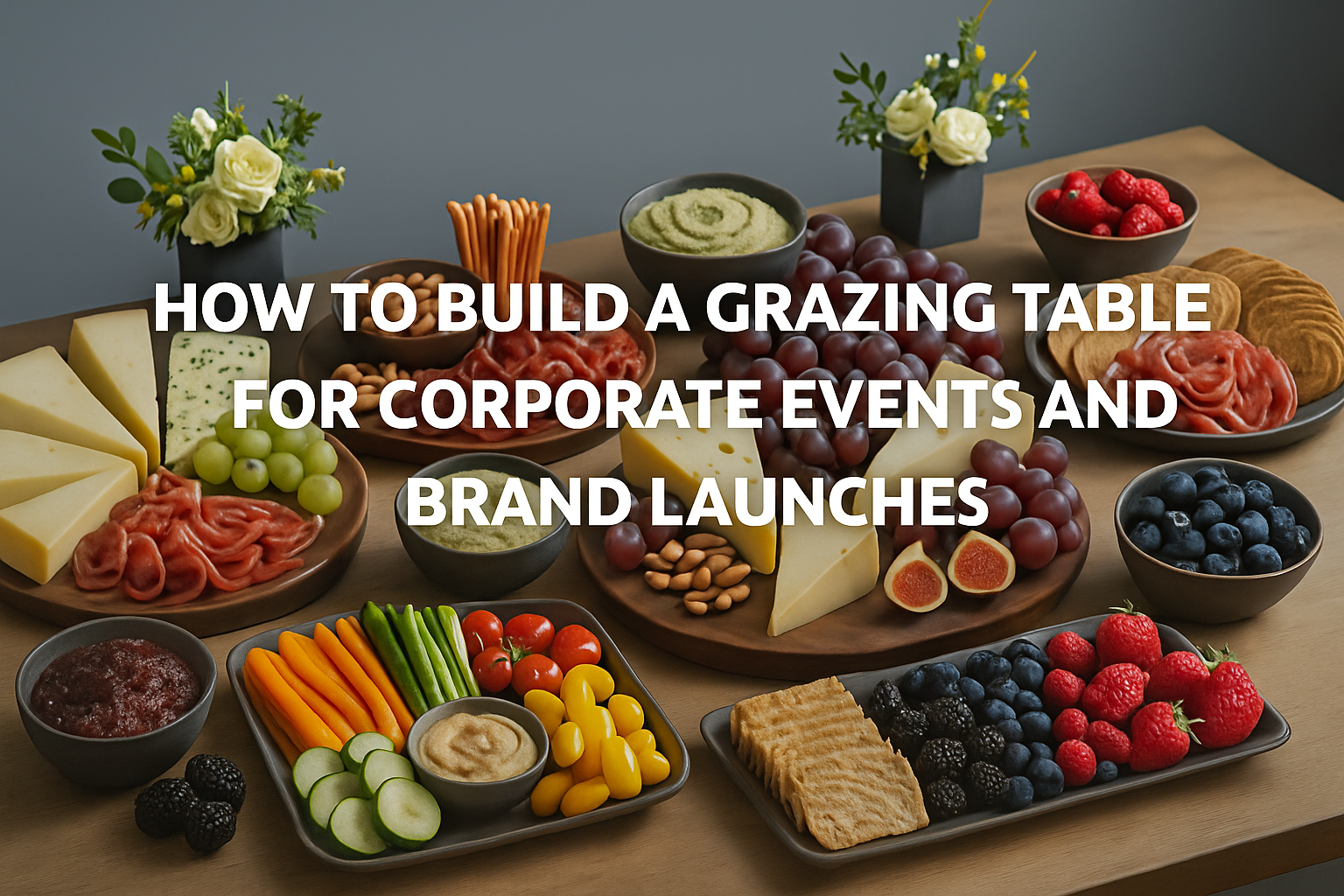 Grazing Table for Corporate Events